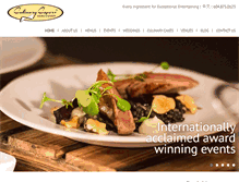 Tablet Screenshot of culinarycapers.com